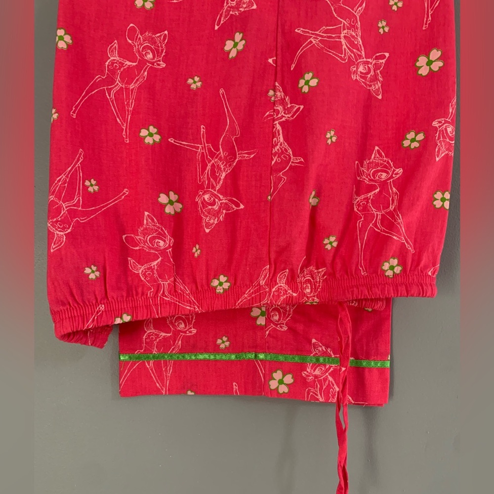 The Wonderful World of Disney Pink Bambi Pajama/Lounge Pants Size L Like…
